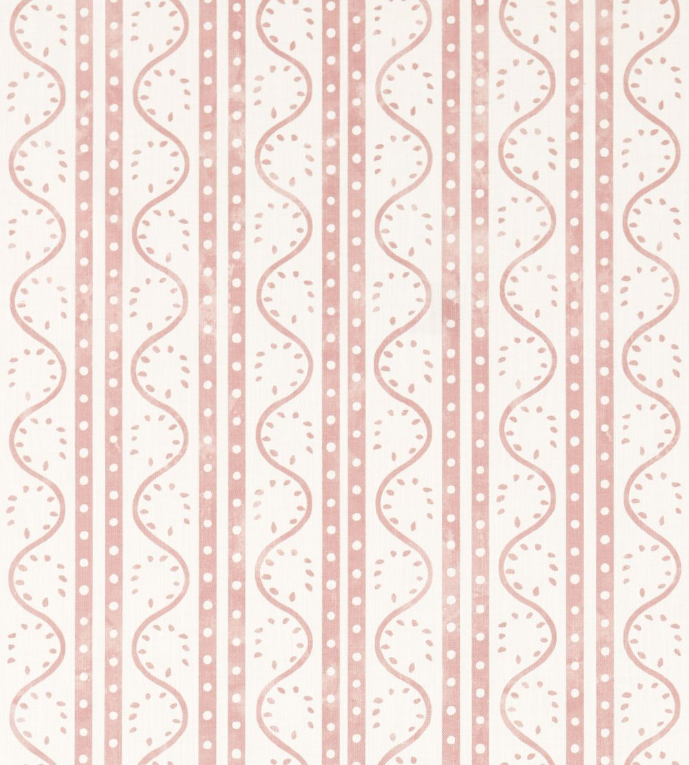 Split Pea Print Fabric by Scion Dusk Pink
