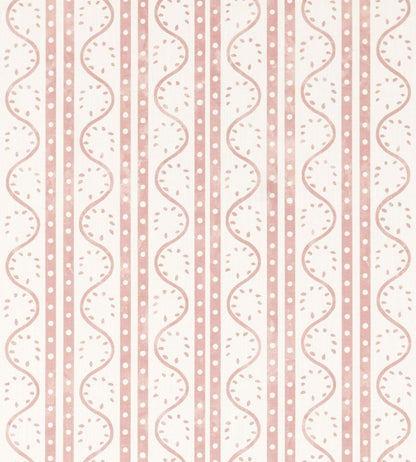 Split Pea Print Fabric by Scion Dusk Pink