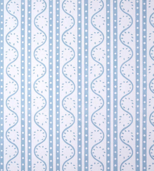 Split Pea Wallpaper by Scion Coast Blue