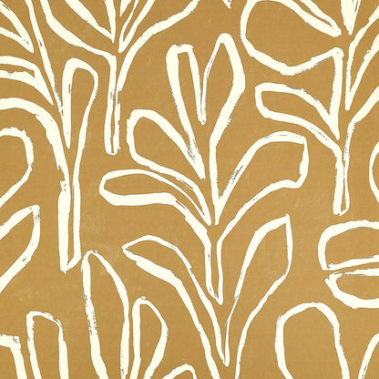 Sprig Silhouette Wallpaper by Phillip Jeffries in Chicory (PJ 10307)