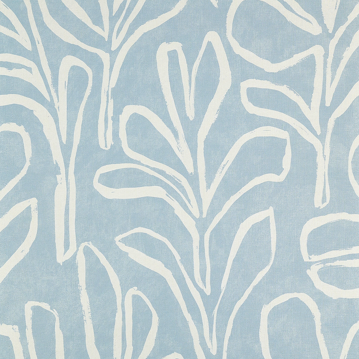 Sprig Silhouette Wallpaper by Phillip Jeffries in Serene Mist (PJ 10306)