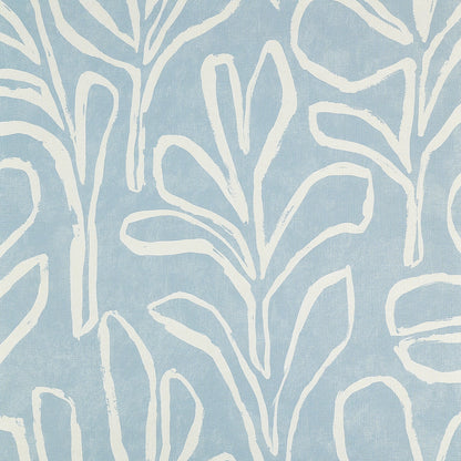 Sprig Silhouette Wallpaper by Phillip Jeffries in Serene Mist (PJ 10306)