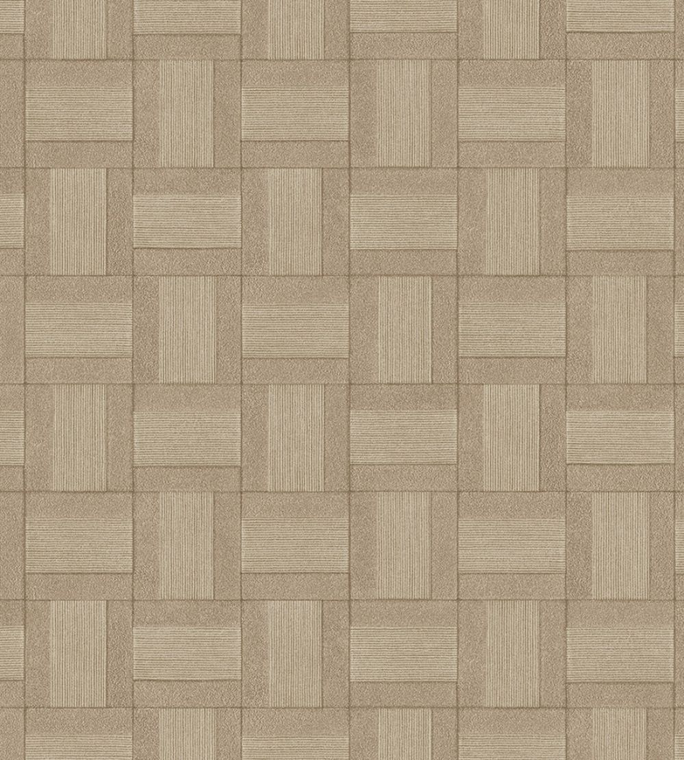 Squares Wallpaper by Eijffinger Beige/Sand