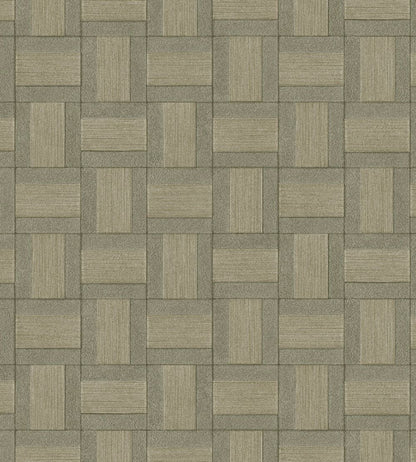 Squares Wallpaper by Eijffinger Green