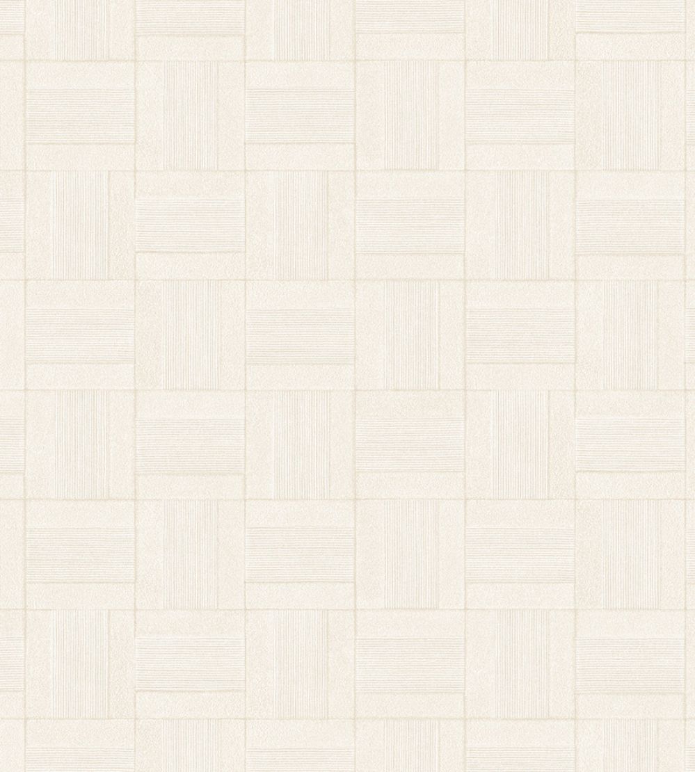 Squares Wallpaper by Eijffinger White/Cream