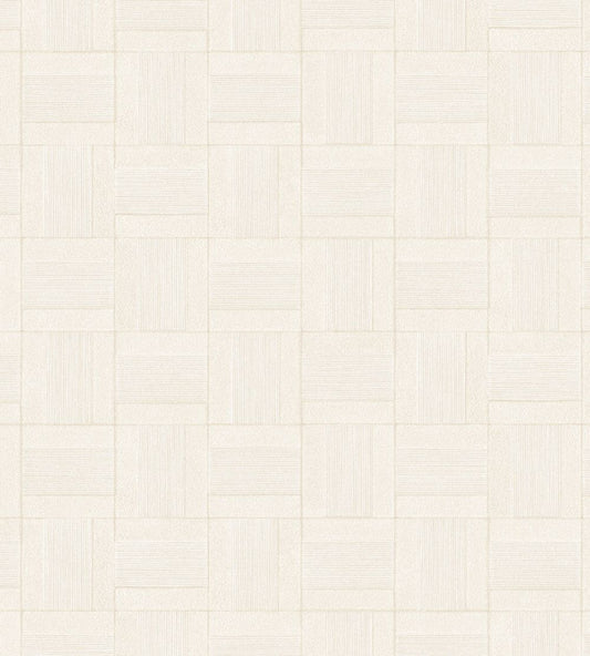 Squares Wallpaper by Eijffinger White/Cream