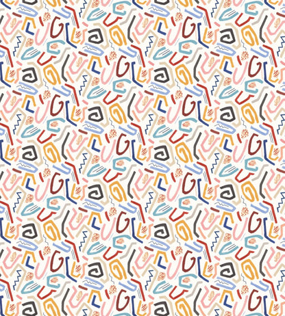 Squiggle Wallpaper by Ohpopsi Lapis & Honey