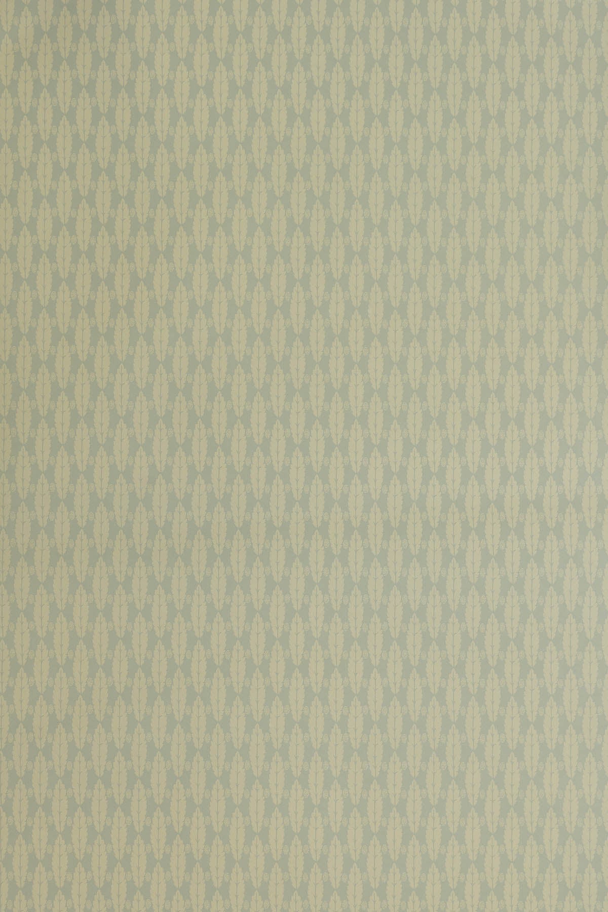 Squirrel Leaf Wallpaper by Jean Monro in Chambray