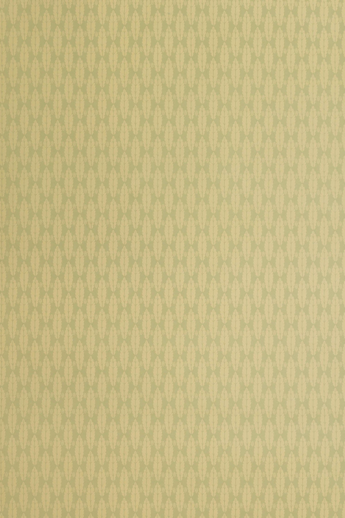 Squirrel Leaf Wallpaper by Jean Monro in Duck Egg