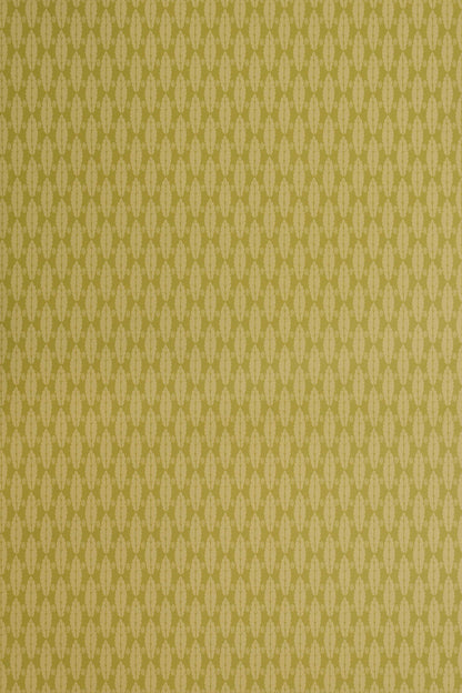 Squirrel Leaf Wallpaper by Jean Monro in Lime
