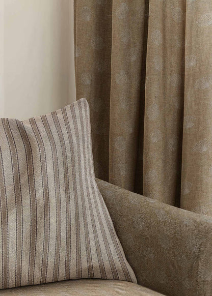 Sta Maria fabric by Coordonné in Arena, shown in a styled room