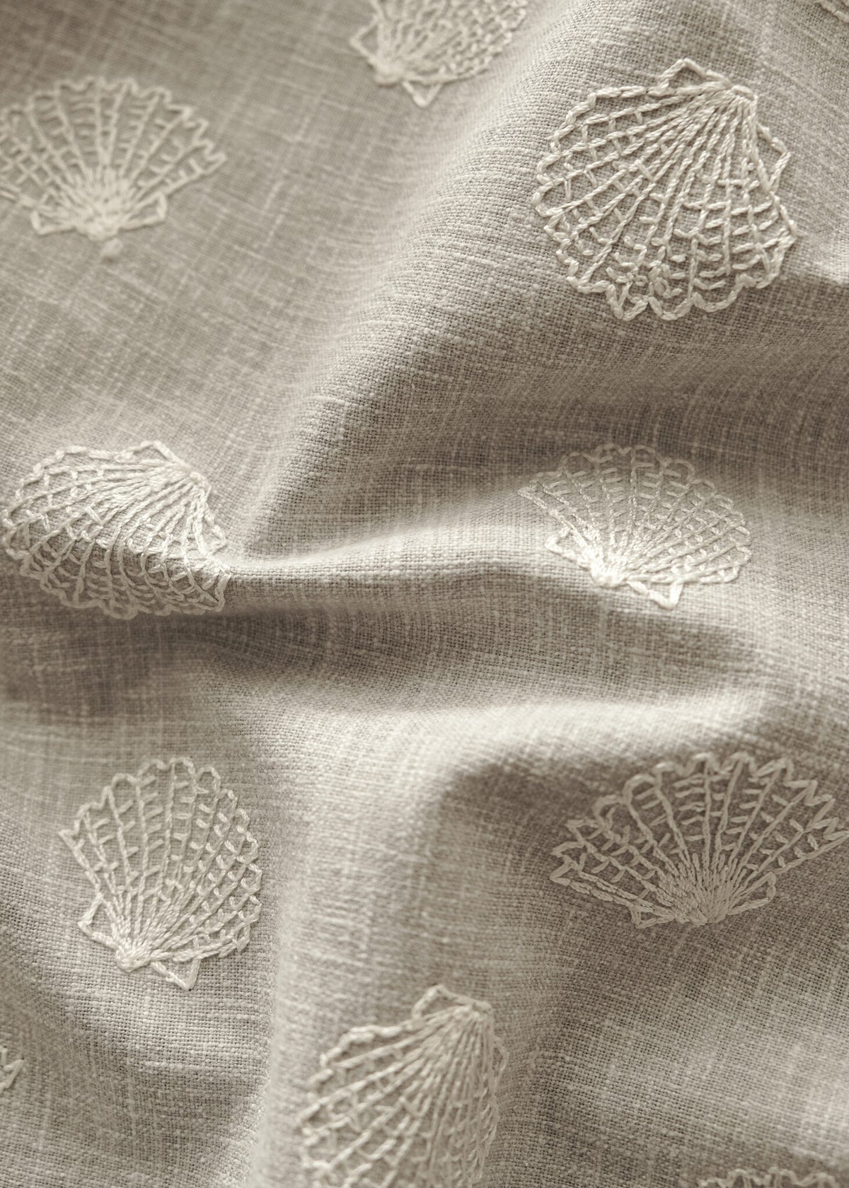 Sta Maria fabric by Coordonné in Perla, flat pattern view