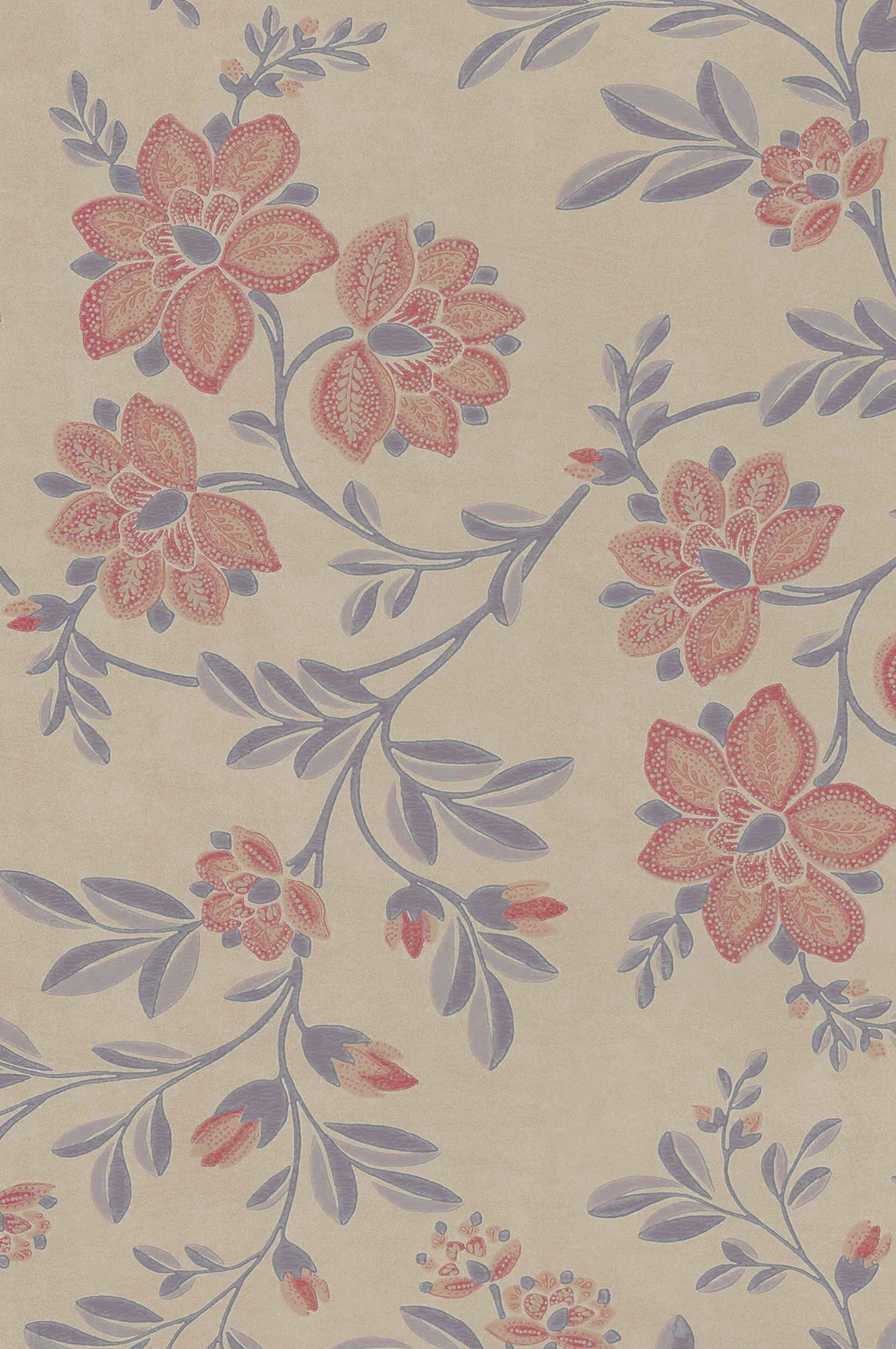 Stitch Wallpaper by Little Greene | The ReBorn House