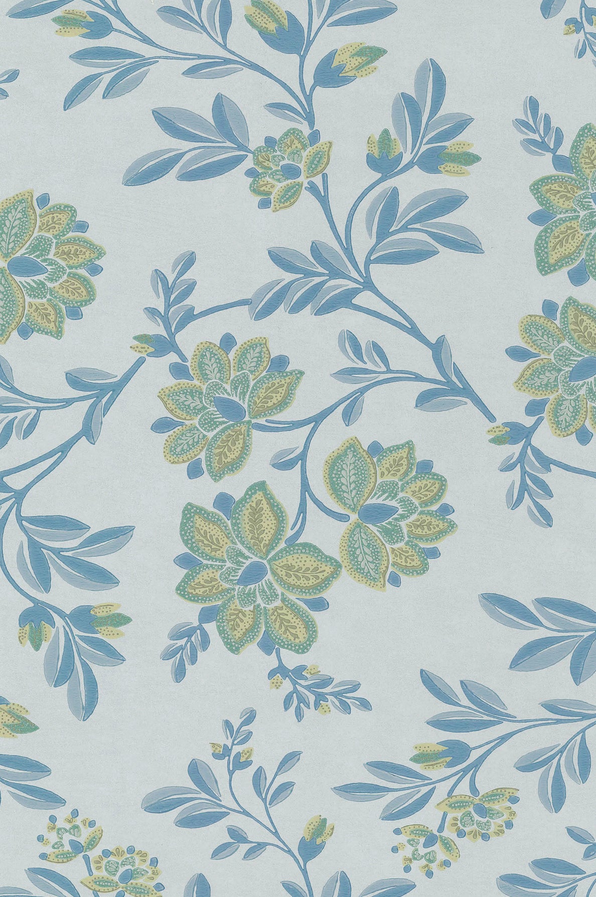 Stitch Wallpaper by Little Greene | The ReBorn House