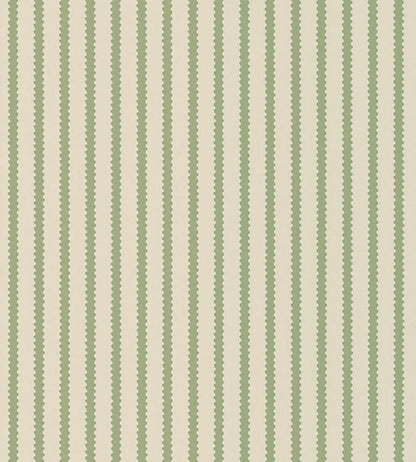 Stitched Stripe Wallpaper by Langelid Von Bromssen Olive