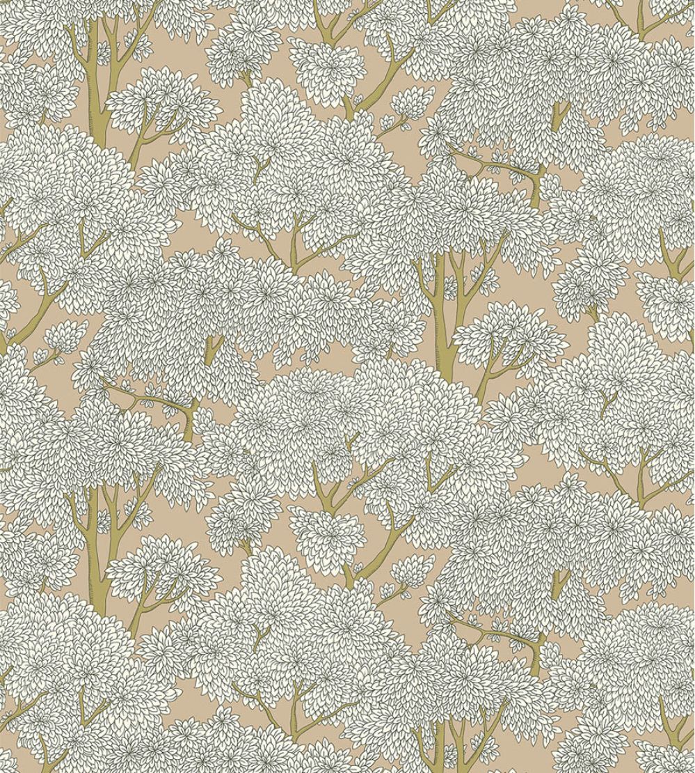 Stockend Woods Wallpaper by Josephine Munsey Stepping Stone and Cotswold White