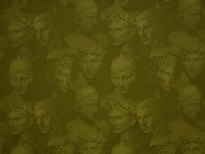 Stoned Romans Fabric by Pierre Frey in Olive (F3554003)