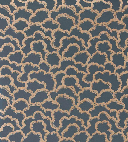 Stratus Wallpaper by 1838 Wallcoverings Future Dusk