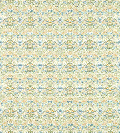 Strawberry Thief Fabric by Clarke & Clarke Apple/Blush