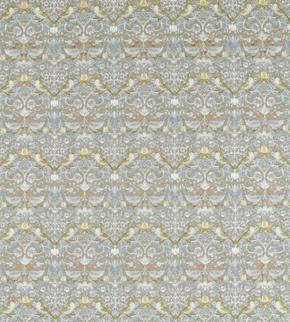 Strawberry Thief Embroidery Fabric by Clarke & Clarke Slate/Blush