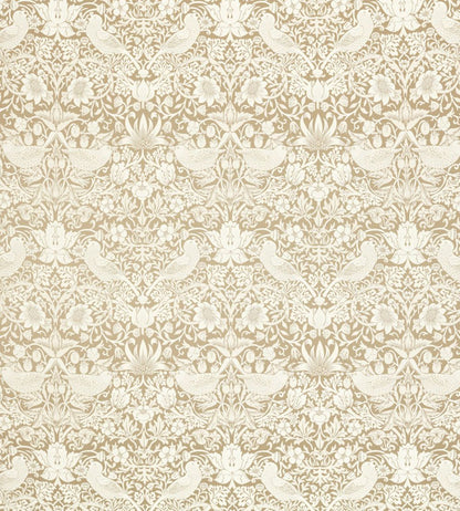 Strawberry Thief Jacquard Fabric by Clarke & Clarke Linen