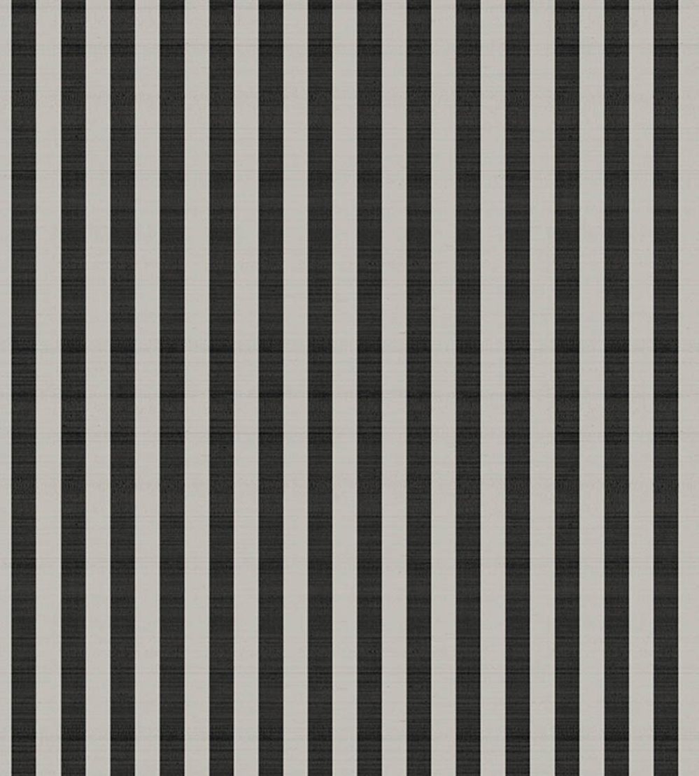 Stria Metallic Wallpaper by Jannelli&Volpi Black