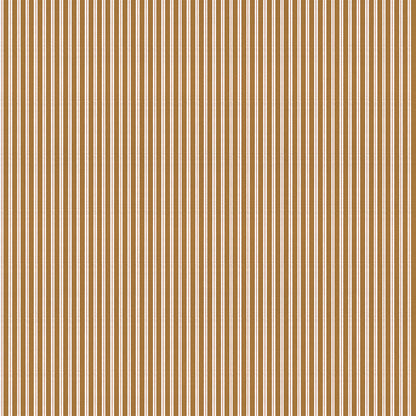 Stripe 0,7 wallpaper by Coordonné in Curry, flat pattern view