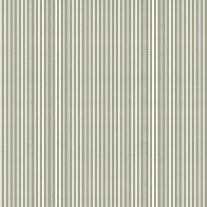 Stripe 0,7 wallpaper by Coordonné in Matcha, flat pattern view
