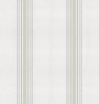 Stripe 2 wallpaper by Coordonné in Matcha, flat pattern view