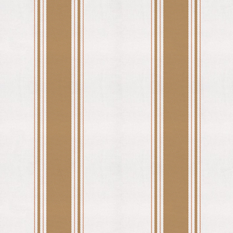 Stripe 5 wallpaper by Coordonné in Curry, flat pattern view