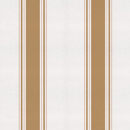 Stripe 5 wallpaper by Coordonné in Curry, flat pattern view