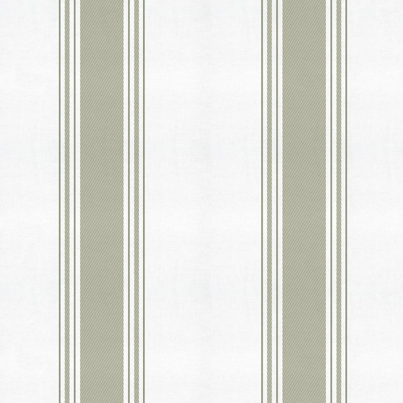 Stripe 5 wallpaper by Coordonné in Matcha, flat pattern view