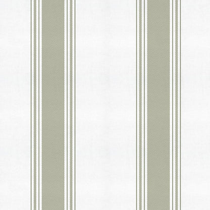 Stripe 5 wallpaper by Coordonné in Matcha, flat pattern view