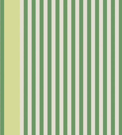 Stripe Wallpaper by Farrow & Ball Au Lait / Hog Plum