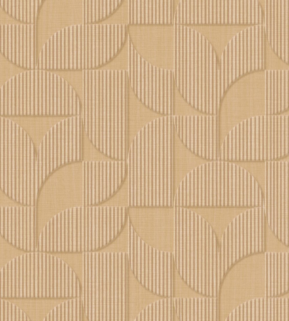 Striped Arches Wallpaper by Eijffinger Neutral