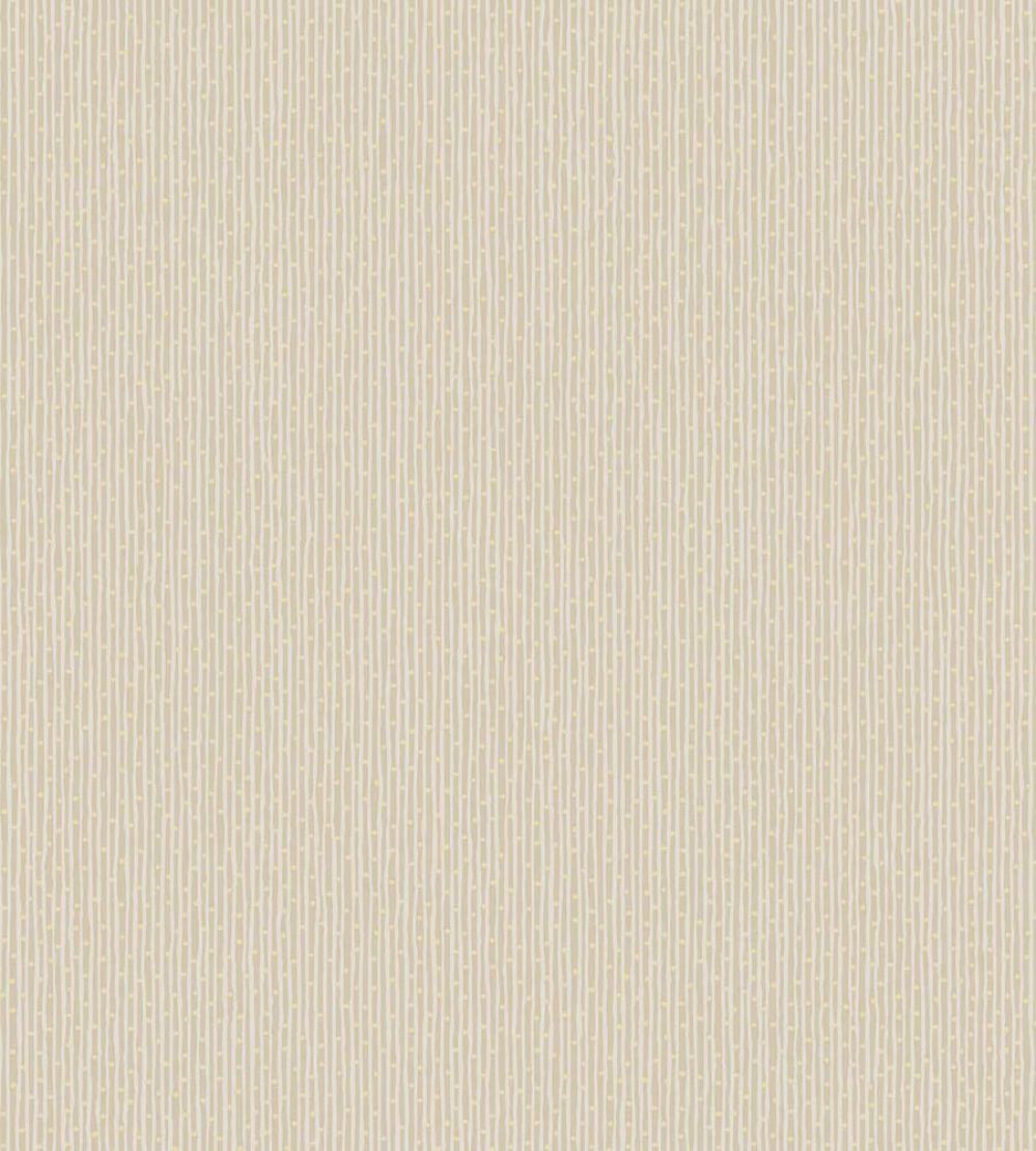 Stripes and Dots Wallpaper by Eijffinger White/Cream