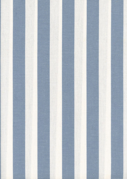 Stripes fabric by Coordonné in Ocean, flat pattern view