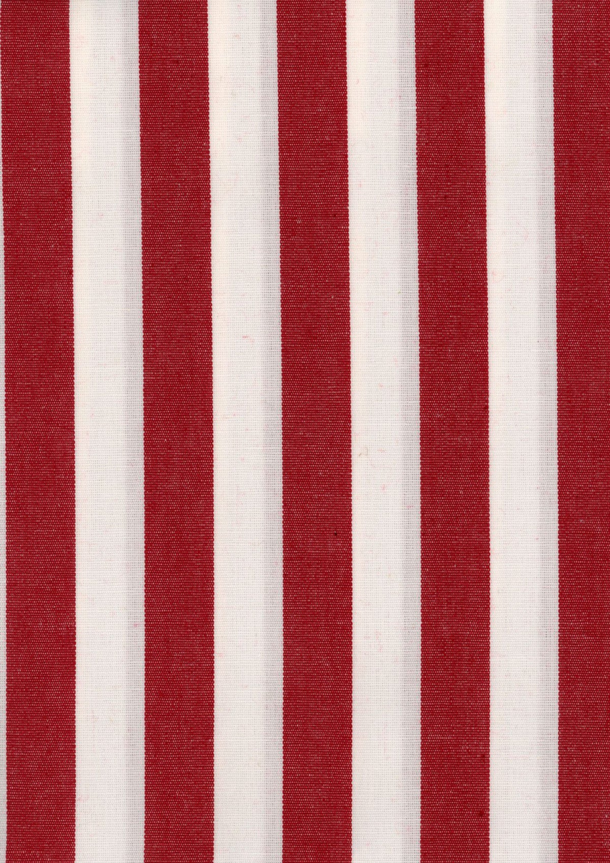 Stripes fabric by Coordonné in Red, flat pattern view