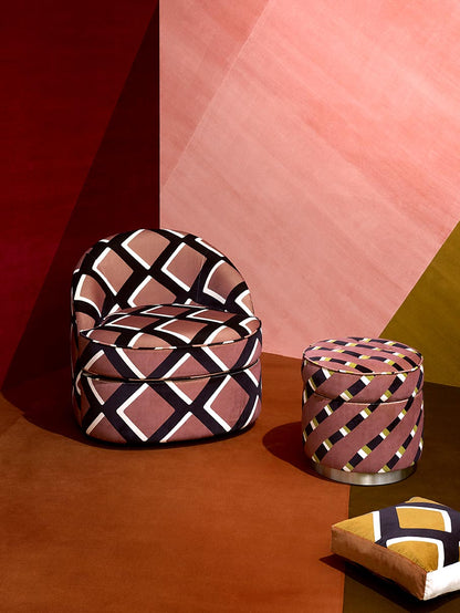 Stripes Fabric by Pierre Frey shown in a room setting (view 2)
