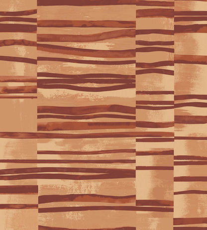 Structures Wallpaper by Ohpopsi Burnt Umber