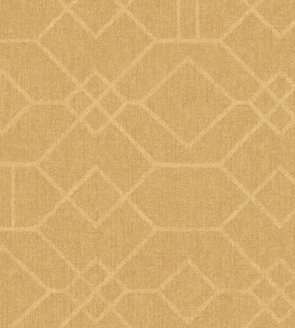 Subtle Geometry Wallpaper by Eijffinger Yellow/Ochre
