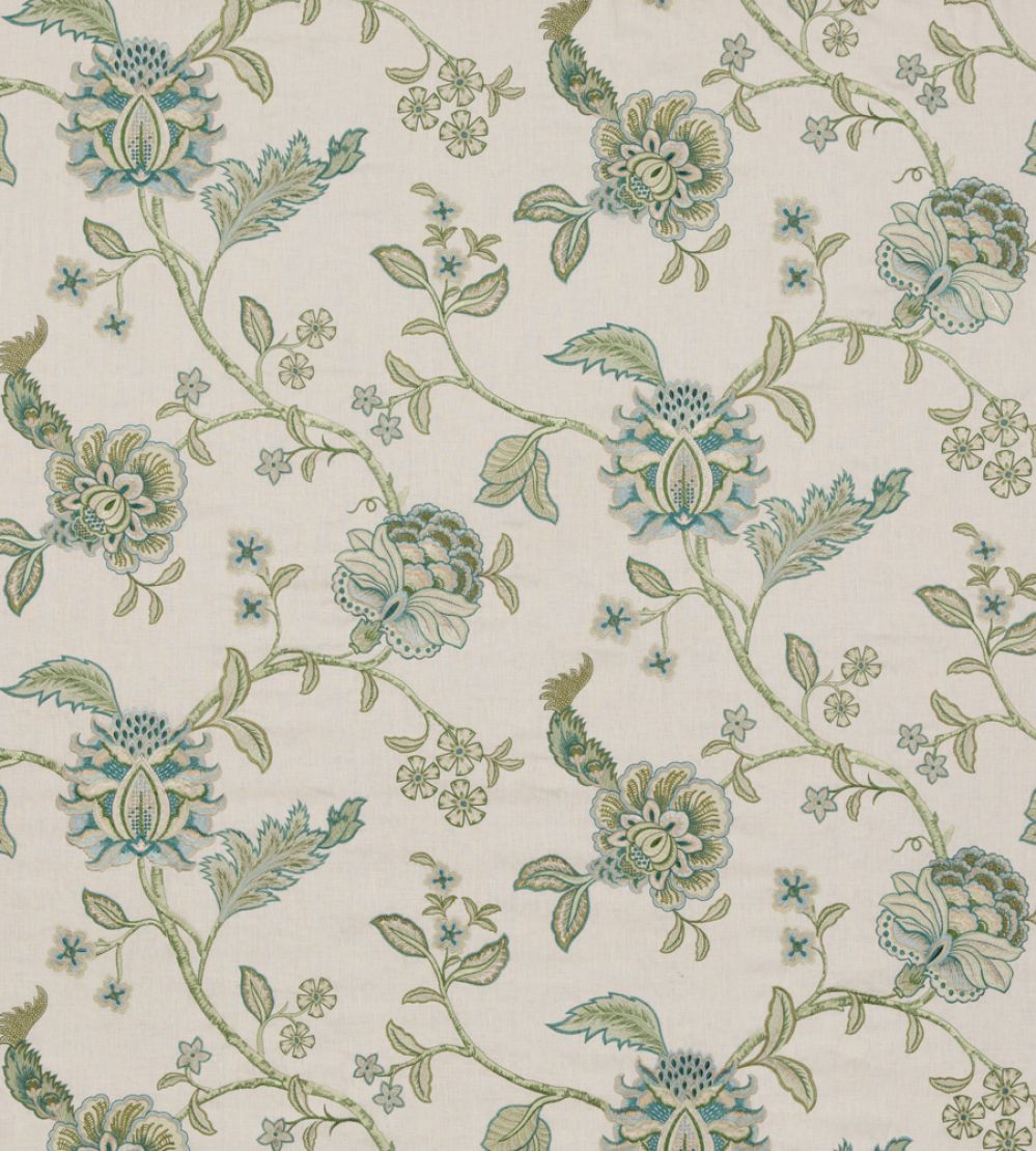 Sudbury Fabric by GP & J Baker Teal