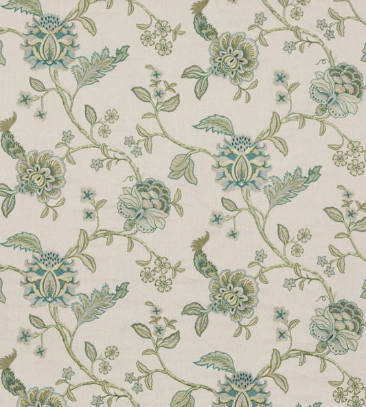 Sudbury Fabric by GP & J Baker Teal