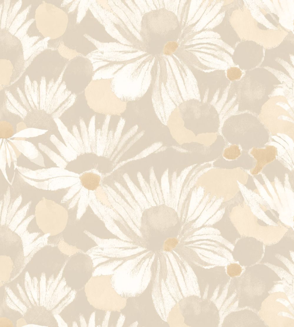 Suiren Wallpaper by Ohpopsi Champagne