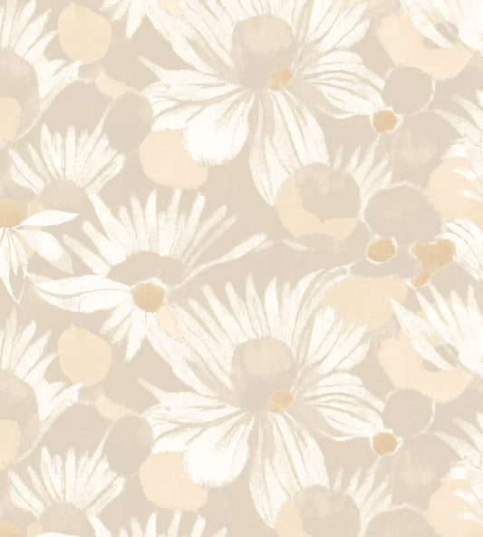 Suiren Wallpaper by Ohpopsi Champagne