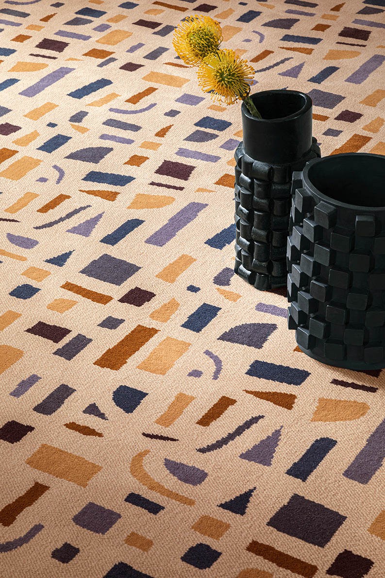 Suki Rug by Pierre Frey shown in a room setting (view 1)