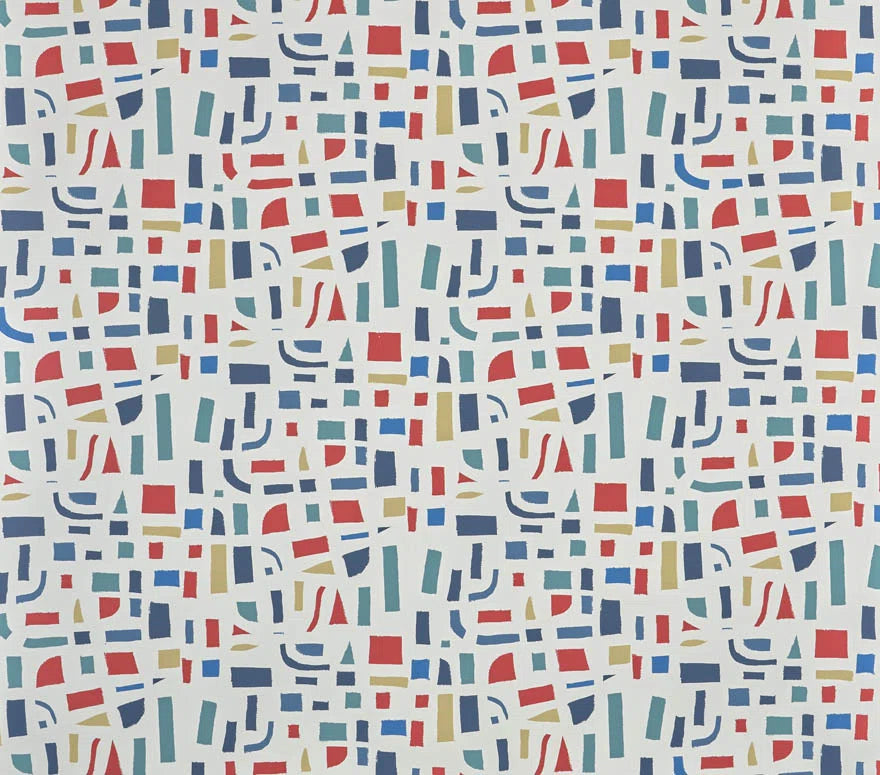 Suki Wallpaper by Pierre Frey in Ocean (FP049003)