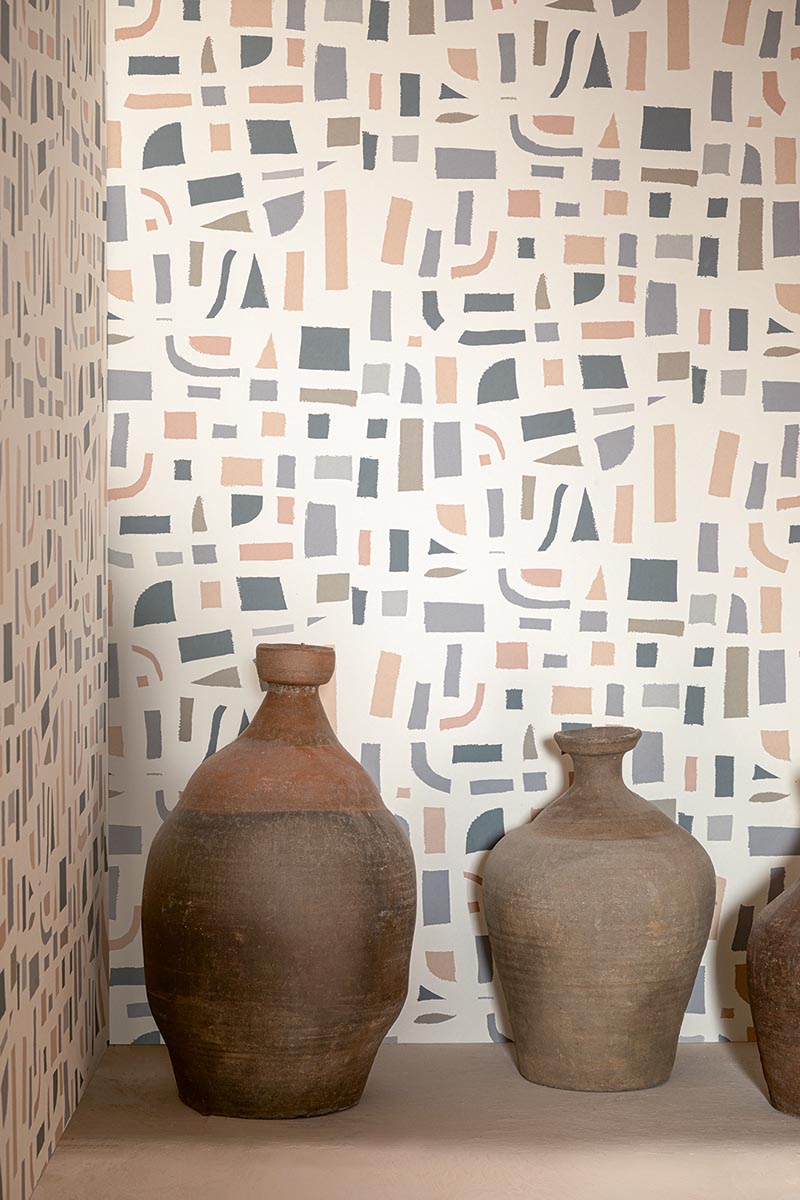 Suki Wallpaper by Pierre Frey shown in a room setting (view 2)