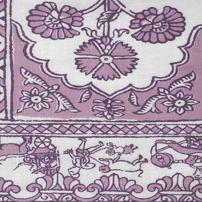 Sultan II Lilac fabric by China Seas