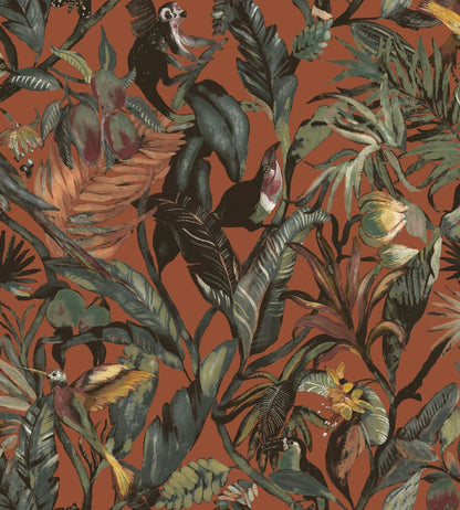 Sumatra Fabric by Arley House Amber